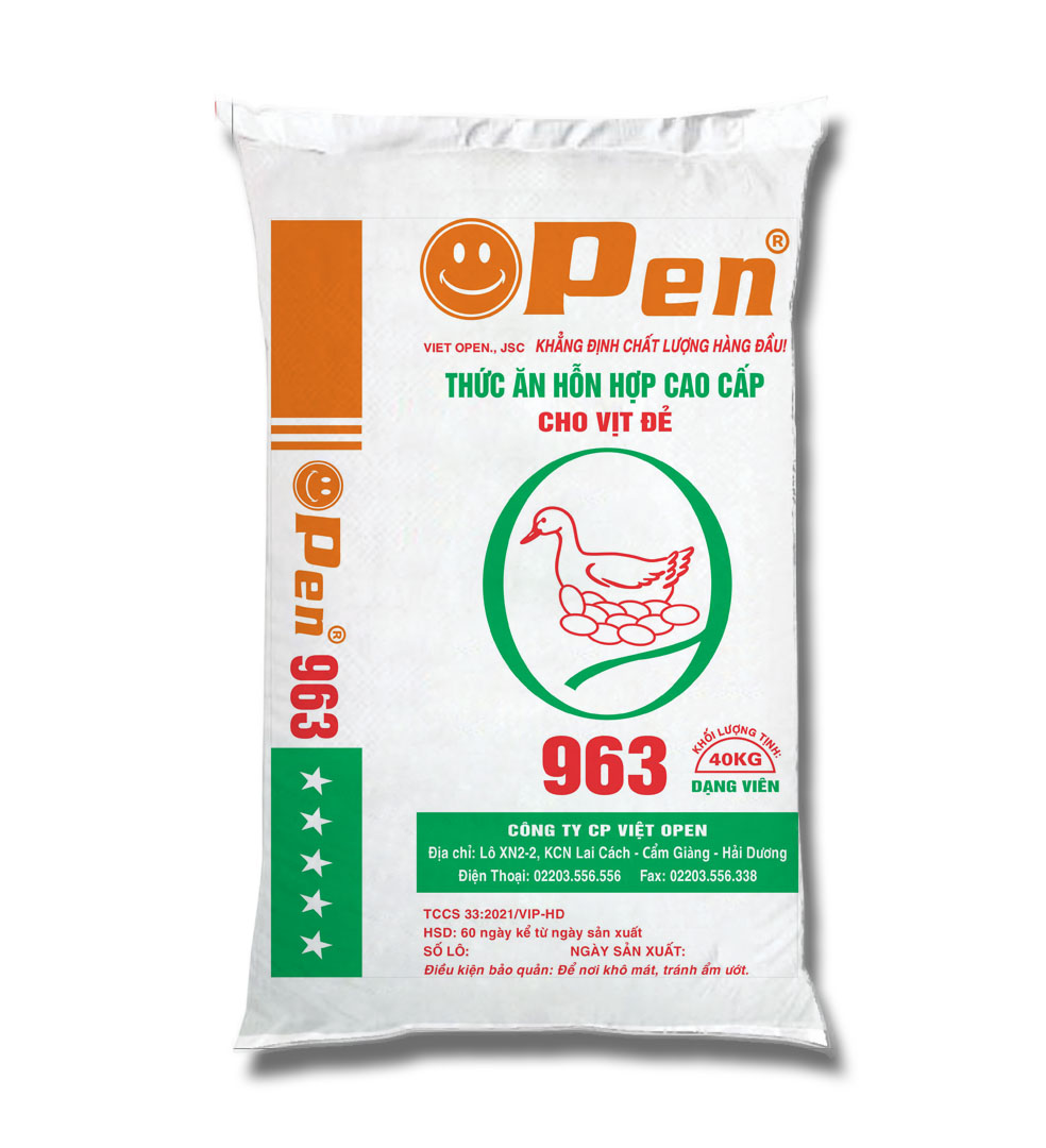 THức ăn HHCC cho vịt đẻ – 963